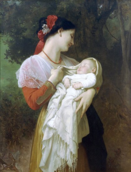 Admiration Maternelle [Maternal Admiration], 1869 - Click Image to Close