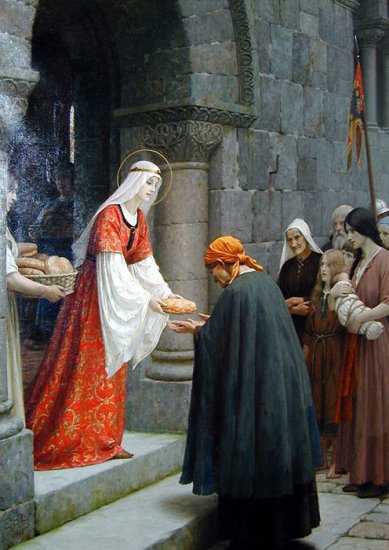 The Charity Of St. Elizabeth Of Hungary - Click Image to Close