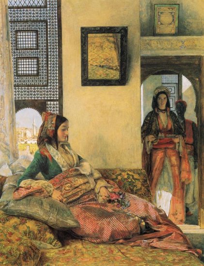 Life In The Harem, Cairo - Click Image to Close