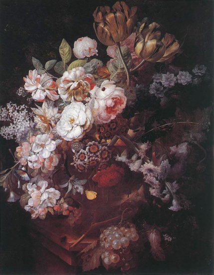 Vase With Flowers, 1726 - Click Image to Close