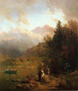 Fishing Party In The Mountains, 1872