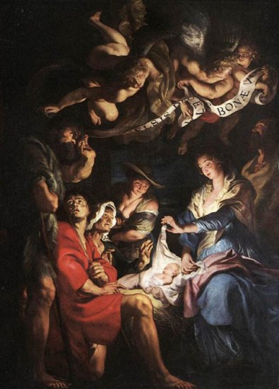 Adoration Of The Shepherds, C.1608 - Click Image to Close