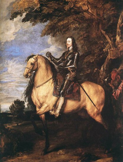 Charles I On Horseback, C.1635 - Click Image to Close