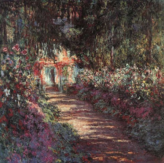 The Garden In Flower, 1900 - Click Image to Close