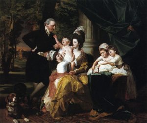 Sir William Pepperrell And Family, 1778