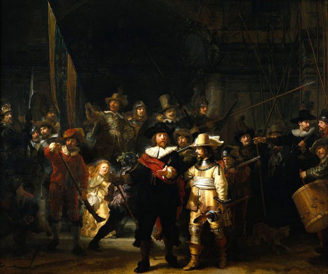 'The Company Of Frans Banning Cocq And Willem Van Ruytenburch', Known As The 'Nightwatch' - Click Image to Close