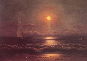 Sailing By Moonlight, C.1860