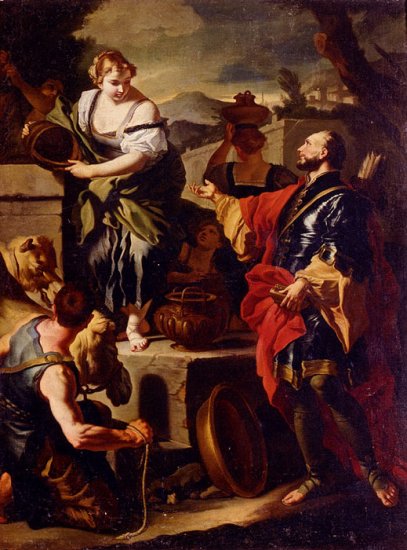 Rebecca And Eleazer, 1710 - Click Image to Close