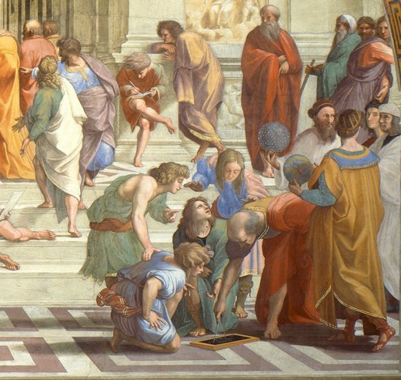 The School Of Athens- Detail, 1510-11 - Click Image to Close