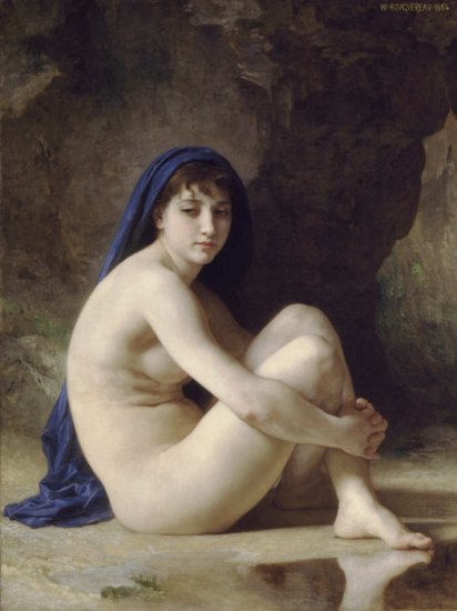 Baigneuse Accroupie [Seated Bather], 1884 - Click Image to Close