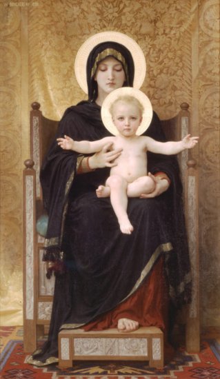 Madone Assise [The Seated Madonna], 1888 - Click Image to Close