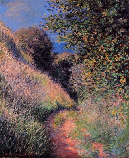 Path At Pourville , 1882 - Click Image to Close