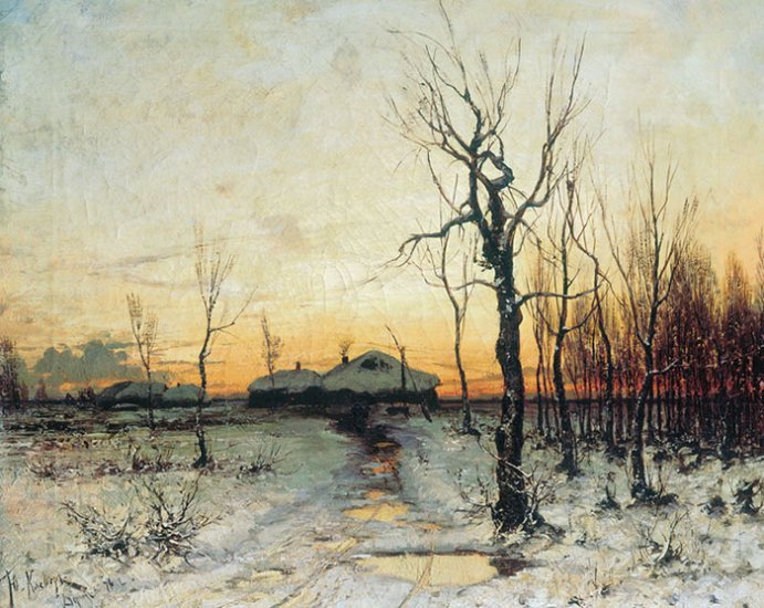 Winter Landscape, 1876 - Click Image to Close