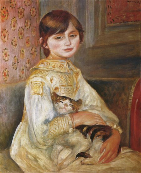 Child With Cat, 1887 - Click Image to Close