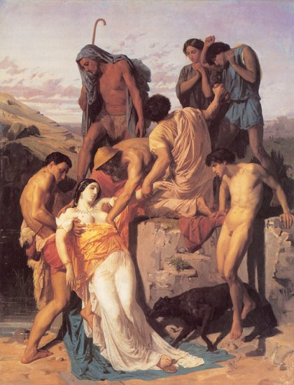 Zenobia Found By Shepherds On The Banks Of The Araxes, 1850 - Click Image to Close