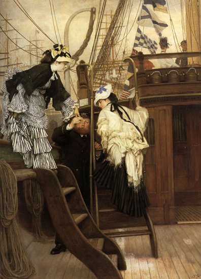 Boarding The Yacht, 1873 - Click Image to Close