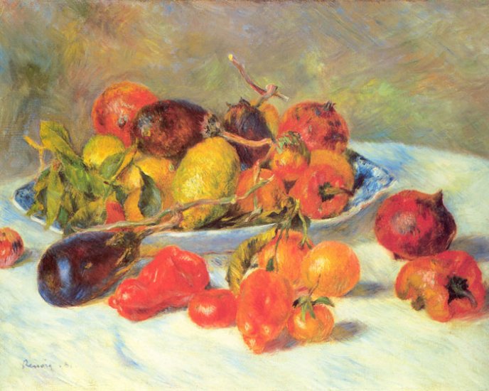 Fruits From The Midi, 1881 - Click Image to Close