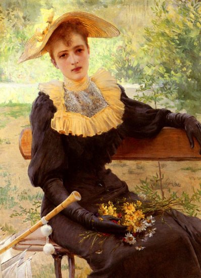 In The Garden, 1892 - Click Image to Close