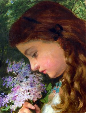 Girl With Lilac