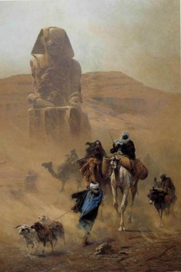 Fischer Oil Paintings - Le Vent Du Desert - Click Image to Close