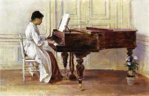 At The Piano, 1887