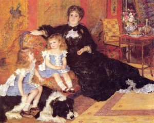 Madame Charpentier And Her Children, 1878