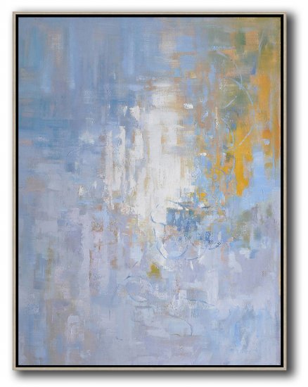 Vertical Abstract Landscape Art #ABV0A59 - Click Image to Close