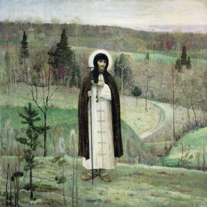 The Holy Sergiy Rodonejskiy. 1899