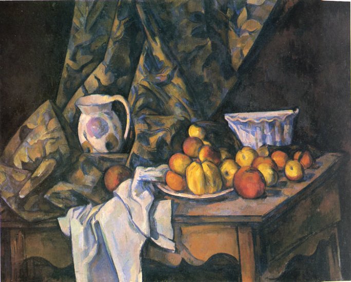 Still Life With Apples And Peaches, 1905 - Click Image to Close