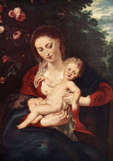 Virgin And Child, 1620-1624 - Click Image to Close