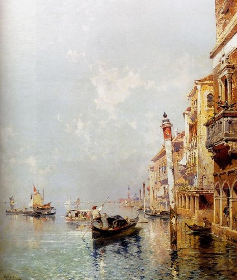 Canale Della Giudecca, C.1895-1900 - Click Image to Close