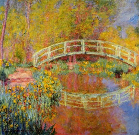 The Japanese Bridge At Giverny, 1896 - Click Image to Close