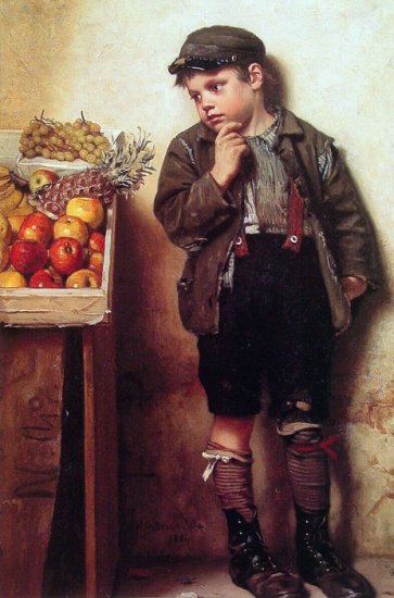 Eyeing The Fruit Stand, , 1884 - Click Image to Close