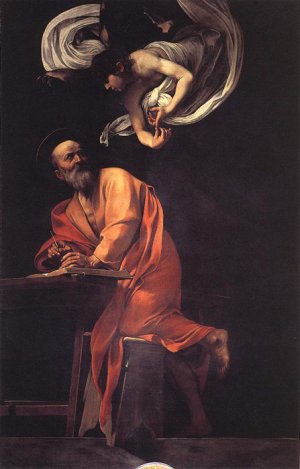 The Inspiration Of Saint Matthew, 1602