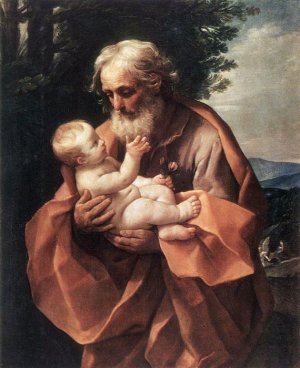 St Joseph With The Infant Jesus, C.1635