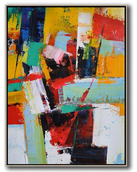 Palette Knife Contemporary Art #CTPV0A96 - Click Image to Close