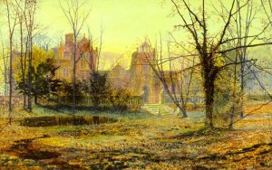 Evening, Knostrop Old Hall, 1870