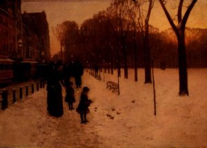 Boston Common At Twilight, 1885