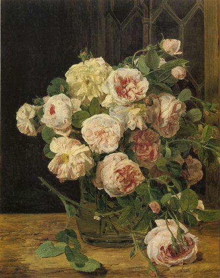 Rosen Am Fenster, 1832 - Click Image to Close