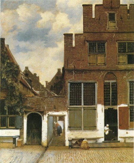 Street In Delft, 1658 - Click Image to Close