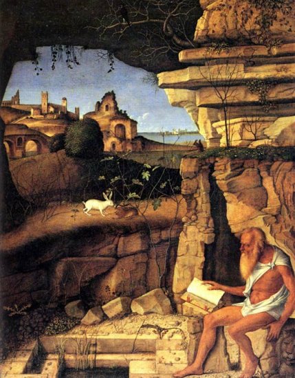 Saint Jerome Reading, C.1480-1490 - Click Image to Close