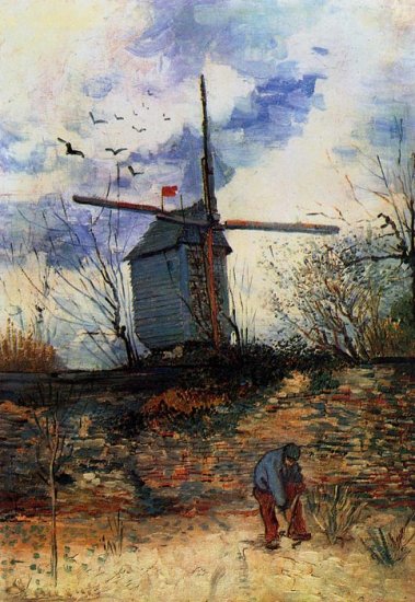 Le Moulin De La Galette, 1886 - Click Image to Close