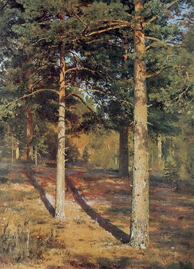 The Sun-lit Pines, 1886 - Click Image to Close