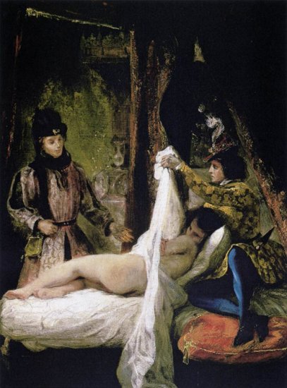 Louis D'Orleans Showing His Mistress, 1825-1826 - Click Image to Close