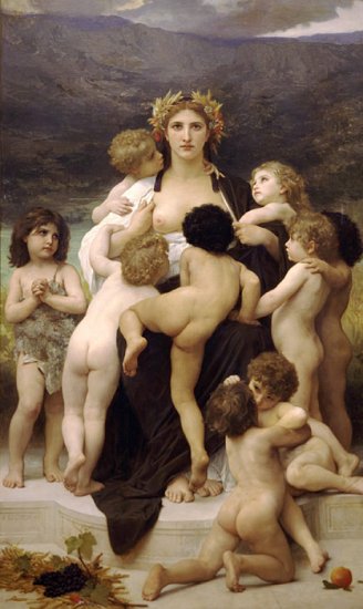 Alma Parens [L'Ame Parentale (The Motherland), 1883 - Click Image to Close