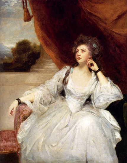 Portrait Of Mrs. Stanhope - Click Image to Close