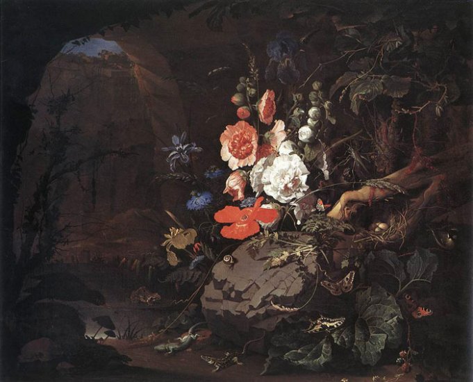 The Nature As A Symbol Of Vanitas, 1665-1679 - Click Image to Close