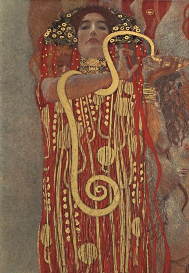 Hygieia (detail From "Medicine", 1900-1907 - Click Image to Close