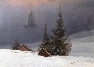 Winter Landscape With Church, 1811