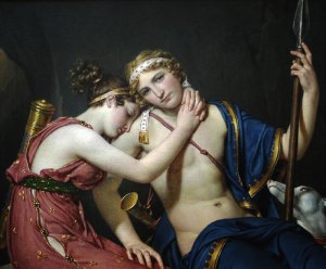 The Farewell Of Telemachus And Eucharis